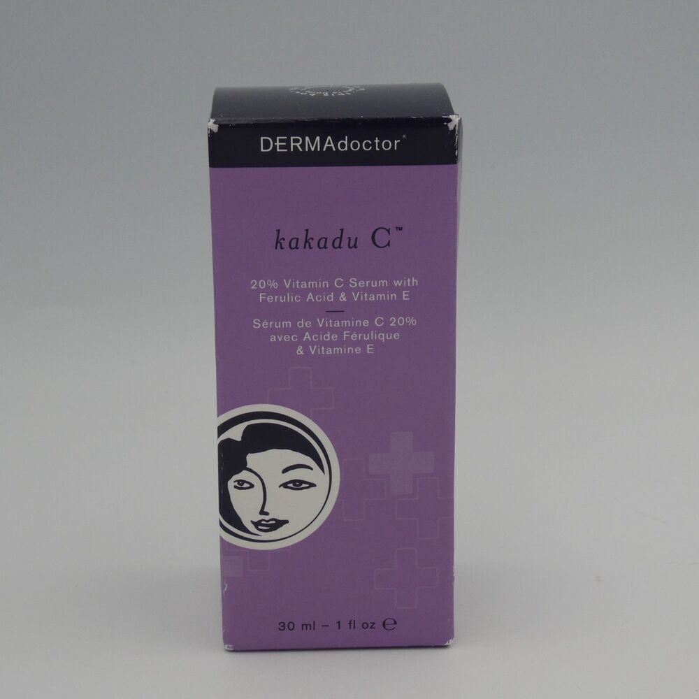 DERMAdoctor Kakadu C 20% Vitamin C Serum 1 oz Anti-Aging Brightening NIB